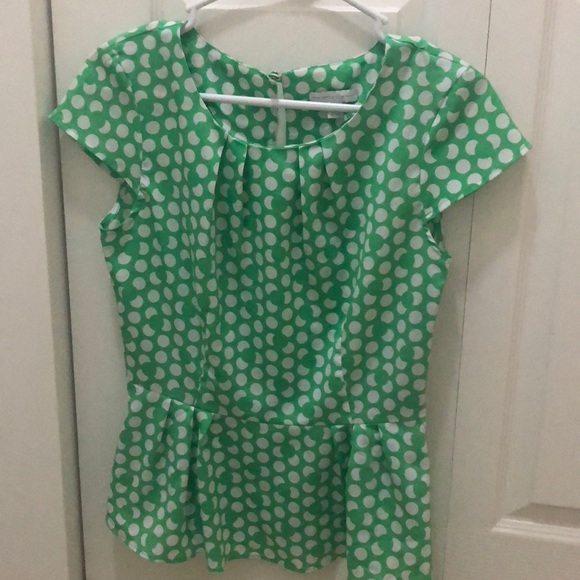 New York and Company Peplum Top - Picture 3 of 8